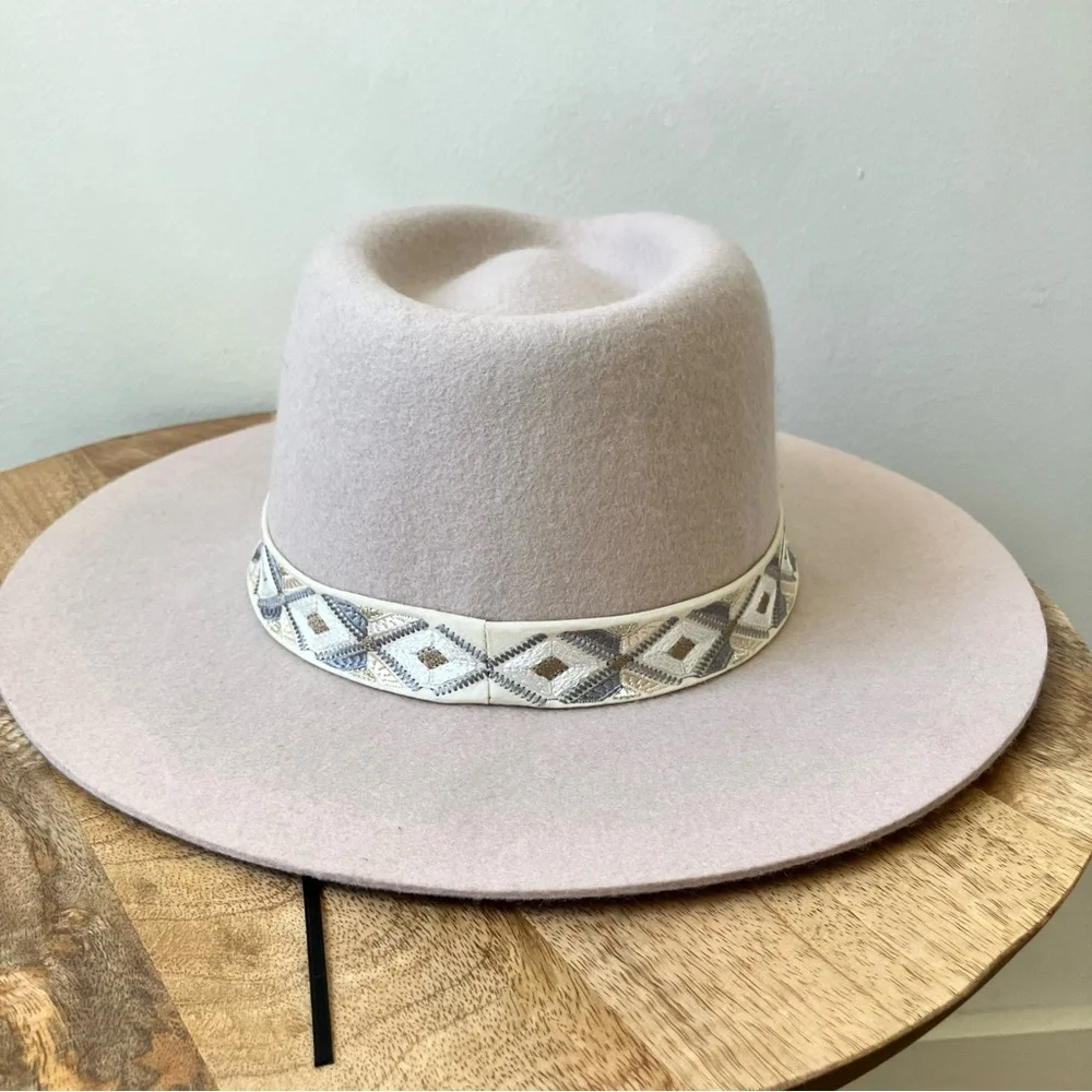 Lucky Brand | Wool Wide Brim Boho Western Hat